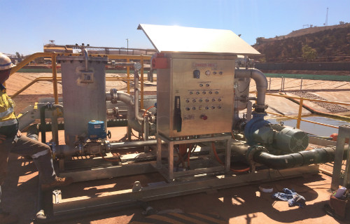 Oil Water Separator - Ultraspin High Flow Electric at Whaleback