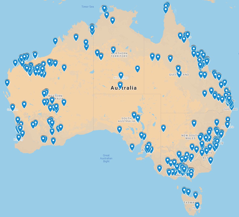 Ultraspin installations in Australia