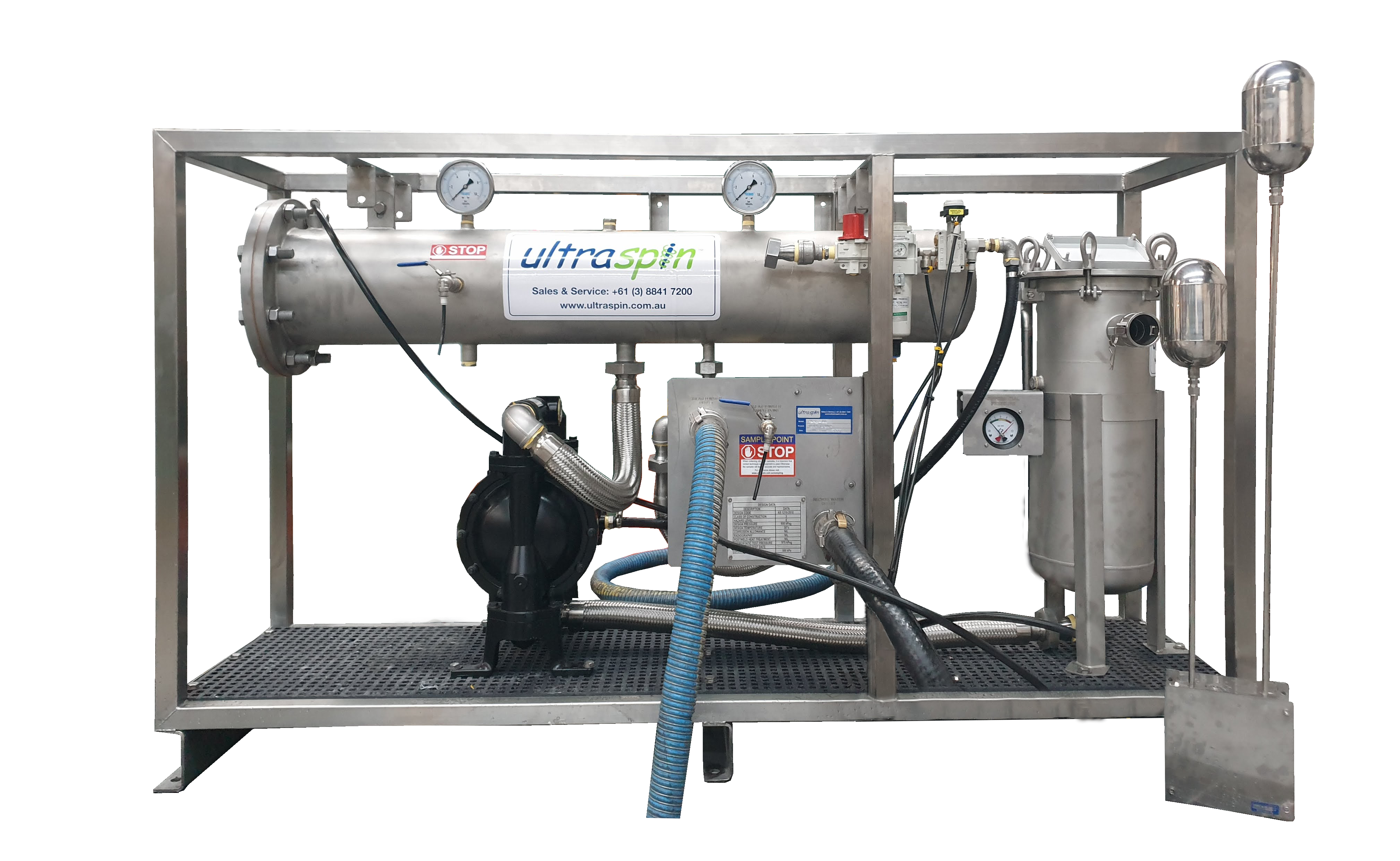 The Pneumatic Separator from Ultraspin